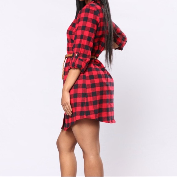 Plaid dress - Picture 2 of 2